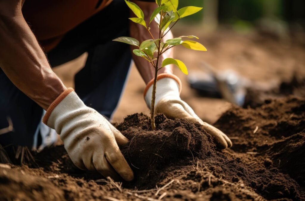 Planting Shrubs