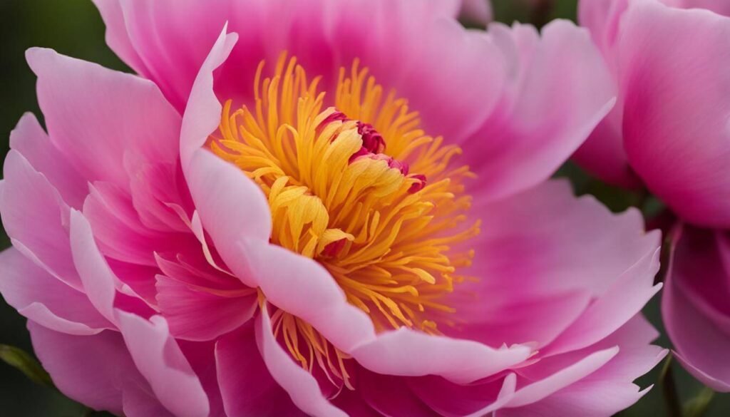 Peony flower
