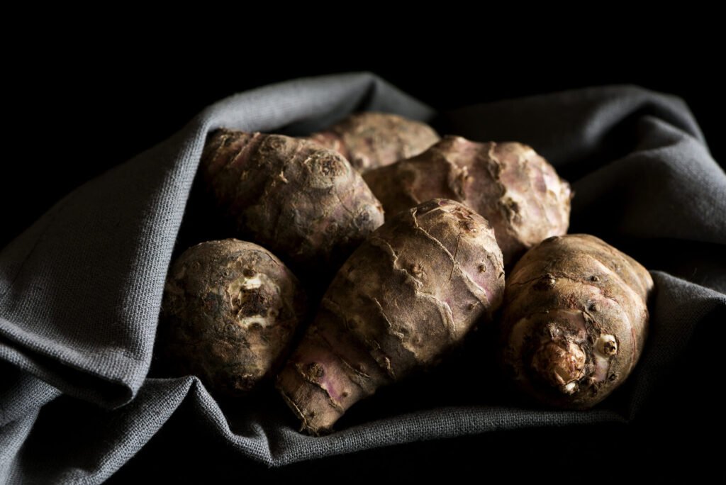 Planting Jerusalem Artichokes